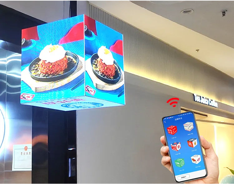 Magic cube led display