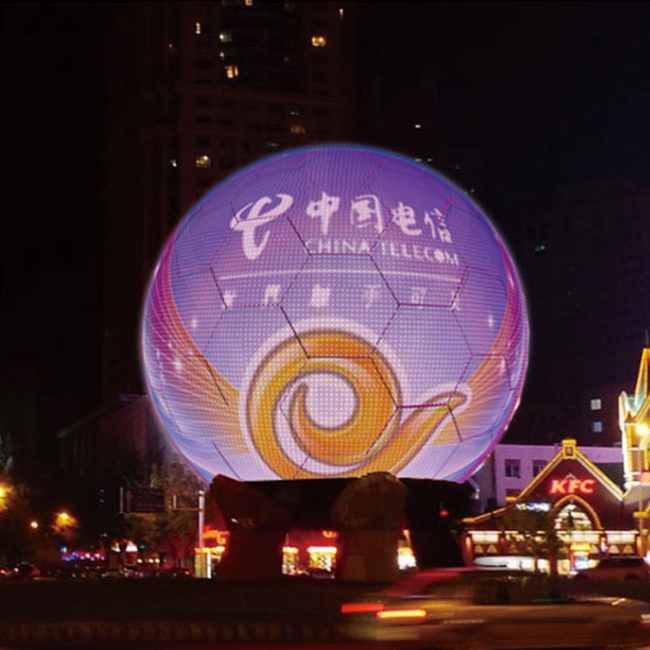 Spherical LED display