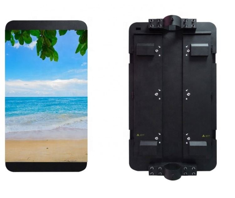 Street lighting Pole LED Display