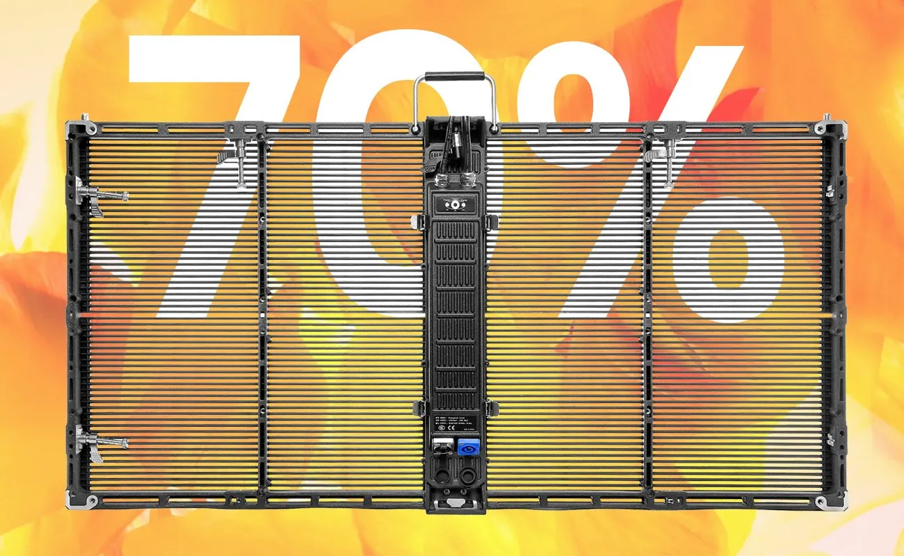 70% High Transparency