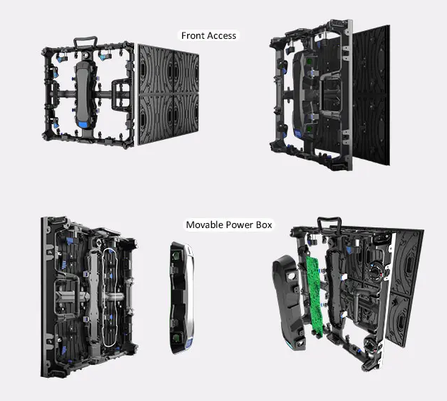Front Service LED Screen