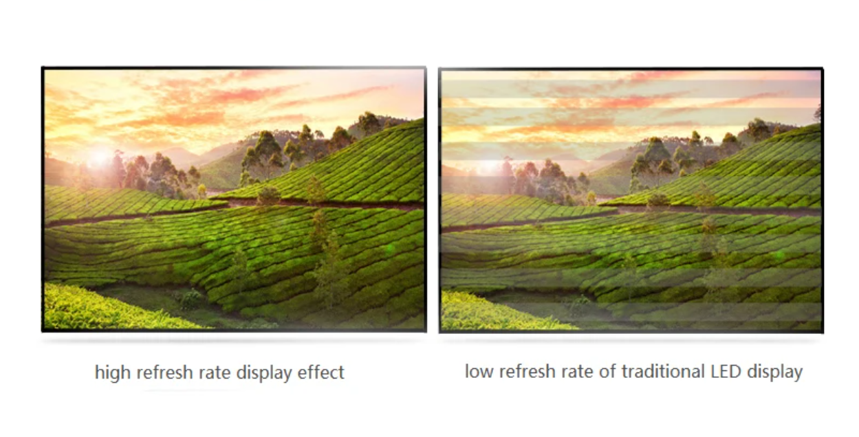 High refresh rate, switching does not flash