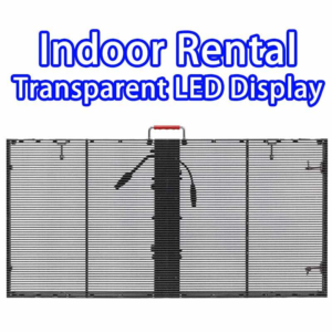 Indoor Rental Transparent LED display