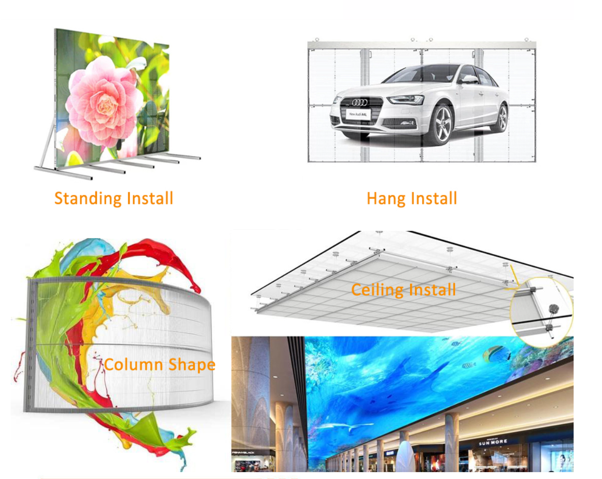 Transparent Screen Installation