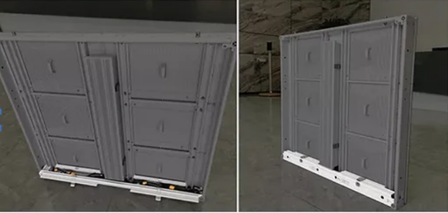 No cable outside, all cables are hidden