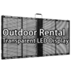 Outdoor Rental Transparent LED display