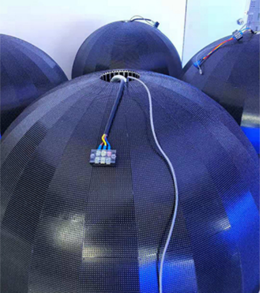 Spherical LED display