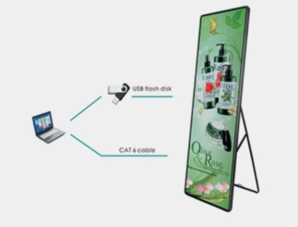 led poster display screen