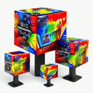outdoor led cube