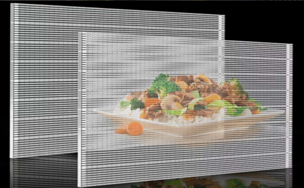 transparent led film