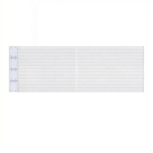 transparent led film for glass