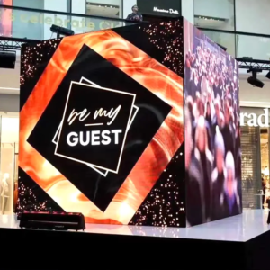 Customized 90°panel