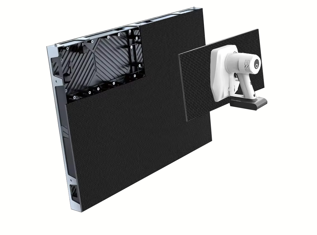 Full front maintenance design for easy installation