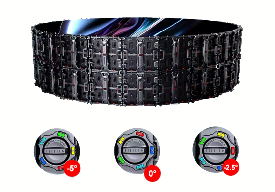 Support Curved installation