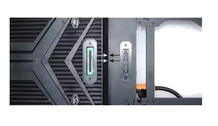 Hard connection supports full front access